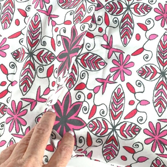 Throw Pillow Covers Boho Square Floral Swirls Doodles Pink Tribal Hippie - Picture 7 of 10